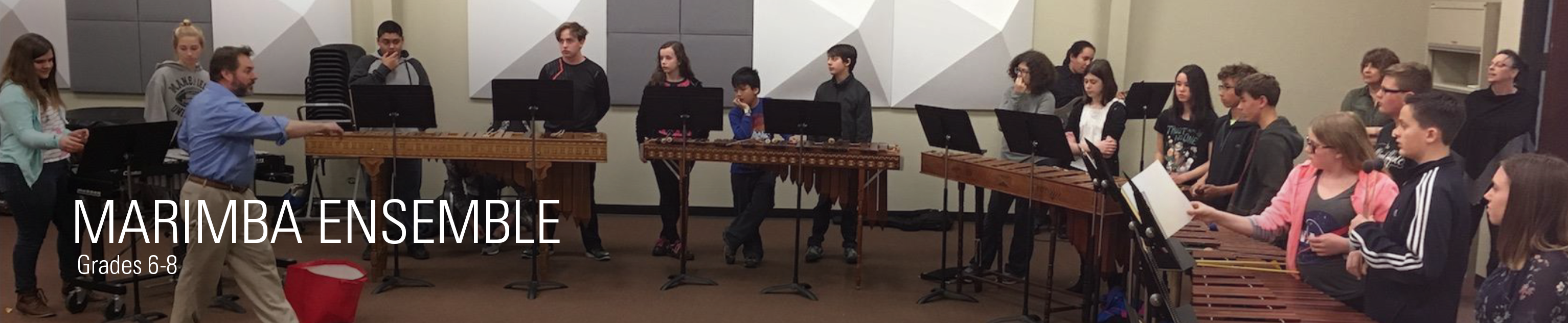 marimba ensemble for grades 6-8 banner image
